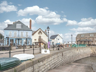 The Old Ship Aground Minehead Harbour